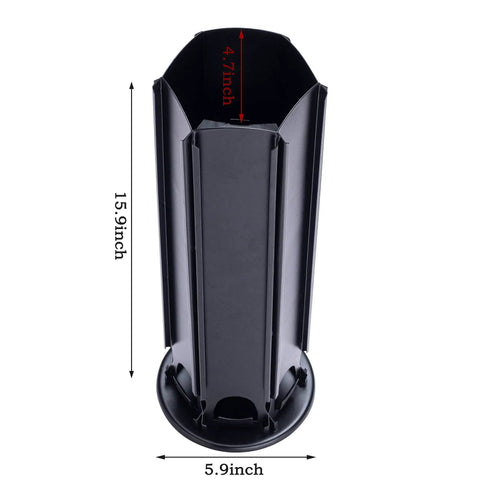 Heavy Duty Metal Pod Holder For Nespresso Vertuo Line, 80 Pod Capacity with dimensions 5.9x15.9 inches