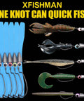Texas Rig Bass Fishing Leaders Kit with Weights Hooks and Rigged Line, zero hooks, quarter ounce weights, five pack display