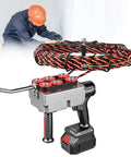 Professional Cordless Fish Tape For Electricians With 21V Brushless Motor, 100ft wire reel for easy wire running through walls.