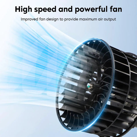 High-speed fan detail of Beefy Heavy Duty HVAC Heater Blower Motor With Fan Cage 3946686 Replacement For Volvo Truck 2001-2009