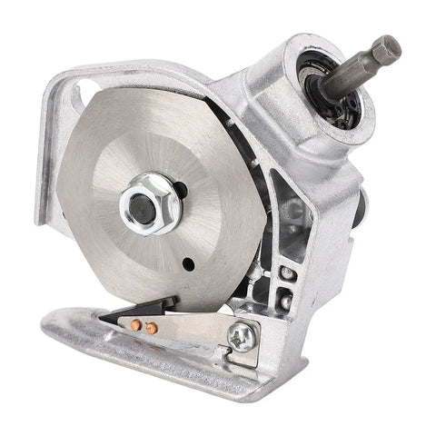High Speed Electric Drill Shears Attachment For Stainless Steel Sheet Metal Cutting close-up view of metal nibbler tool.