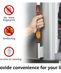 Two Pack Thanksgiving Halloween Refrigerator Door Handle Covers For Fridge And Microwave Oven Keep Kitchen Appliances Clean
