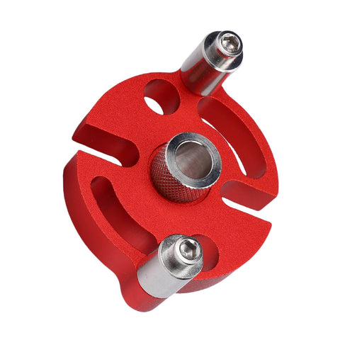Self Centering Doweling Jig For Woodworking And Furniture Assembly, Aluminum Alloy Dowel Jig Kit With 3 Stainless Steel Drill Bushings