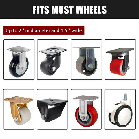 Various wheel casters suitable for Furniture Stoppers And Wheel Caster Cups Silicone Non Slip Pads Protect Floors For Sofas Beds And Chairs Fit All Wheel Sizes
