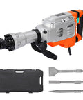 Heavy Duty Electric Jack Hammer Delivers 1700 Watts Of Knockout Punch At 1900 Bpm to rip through concrete with case and chisels.