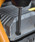 Hex Head Allen Wrench Drill Bit Set 47Pcs With Metric And SAE, Quick Change 1 4 Inch Shank in use on machinery