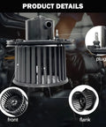 Front AC Heater Blower Motor Fan For Chevy GMC Suburban Tahoe Yukon Escalade SUVs Replacement 700100 single spade connector