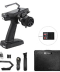 11 Channel 2.4GHz RC Transmitter With 3.5 Inch IPS Display and dual antennas for cars crawlers drifting and boats, with accessories