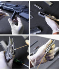 Must Have Gun Cleaning Kit With 1200 Pieces, 600 Lint Free Patches And 600 Pointed Swabs for cleaning rifles, pistols, shotguns