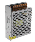 24V DC Power Supply Driver For LED Strip Lights And 3D Printers, 100W Output, Aluminum Alloy Enclosure, side view