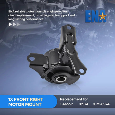 Front right motor mount for Honda Odyssey Engine And Transmission Mount Set Of Five For 1999 2000 2001 2002 2003 2004 3.5L V6 Replacement Front Hydraulic Mount Kit