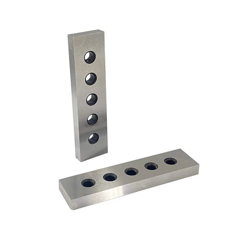 Steel Parallel Set With Four Pairs Of Hardened Precision Machinist Bars For Drilling And Milling One Half Inch Size Ultra Precise 0.0002 Inch Flatness Premium Alloy Steel Durable Machinist Tools For Tight Tolerances
