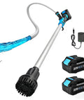 Cordless Stick Water Transfer Pump 720 GPH With Three Quarter Inch Outlet 2x4000mAh 21V Batteries And Charger