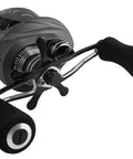 Heavy Duty Aluminum Frame Baitcaster Reel Featuring Stainless Steel Internals And Killer Drag Power Perfect For Bass Fishing Pro Level low profile design with sleek grips.