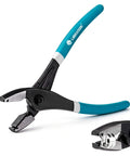 Pro Grade Multi Direction Hose Clamp Pliers With Two Direction Cross Groove Jaws for Automotive Repair, ergonomic, carbon steel.