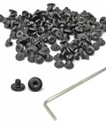 No Cap Premium Heavy Duty M3 X 3mm Stainless Steel 304 Hex Socket Flat Head Cap Screws with hex key wrench