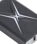 10400mAh Mini UPS Battery Backup With Dual Inputs Uninterruptible Power Supply for security cameras and routers, black