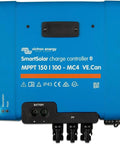 Front view of SmartSolar MPPT Charge Controller With Bluetooth MC4 Compatible 150V 100A Supports 12V 24V 36V 48V Solar Systems