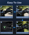 Step-by-step usage guide for Hella Fast CCS1 To NACS Adapter bringing 250KW DC supercharging power for Tesla.