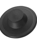 Heavy Duty Black Plastic Kitchen Sink Stopper Plug With Tight Seal Cap Easy No Fuss Drain Seal Durable Replacement For Kohler Insinkerator Waste King And More Fits Most Standard Drains Prevents Clogs And Spills