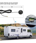 Longer Stronger 7dB Power Cable With 13.5 Ft Extension Cable for RV monitor setup showing usage for stable signal