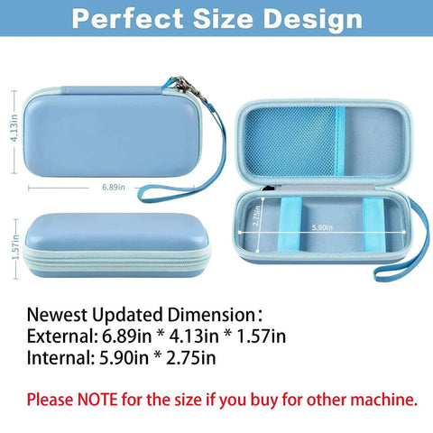 Slick Magnetic Battery Sleeve For Portable Chargers Provides Top Shelf Protection As A Foldable Power Bank Holder Case, size 6.89x4.13x1.57 inches