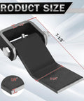 Heavy Duty Steel Dump Trailer Hinges With Strap Style Leaf Design Badass Grade Construction showing dimensions 7-1/8 inch and 2-1/4 inch.