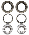 Front Wheel Bearing And Seal Kit For Toyota 4Runner Sequoia Tacoma And Tundra Fits 1995 To 2007 Models Includes Front Inner Seals And Bearings