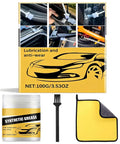 Heavy Duty Synthetic Grease Real Deal Formula Smooth As Butter 100g jar with applicator brush and cloth for high temp lubrication.