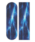 Electric Blue Lightning Grip Tape For Skateboards And Longboards Dope Waterproof Tearproof Non Slip Bubble Free Scooter Grip Tape