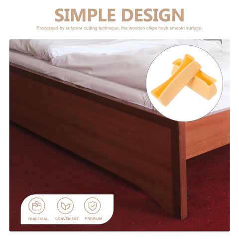Four Pack Silicone Furniture Stoppers With Antislip Design Easy To Install Rubber Feet For Bed Legs Quiet Noiseless Floor Protectors