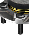 Close-up of Low Runout Rear Wheel Bearing And Hub Assembly With 5 Lugs For Forester Crosstrek Impreza And XV Crosstrek Replacement