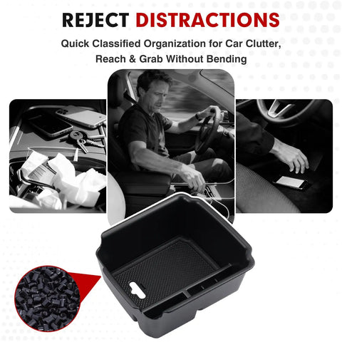 Center Console Organizer For Taos And Tiguan 2022 To 2026 And 2018 To 2024 Daily Driver Must Have Armrest Storage Box Insert