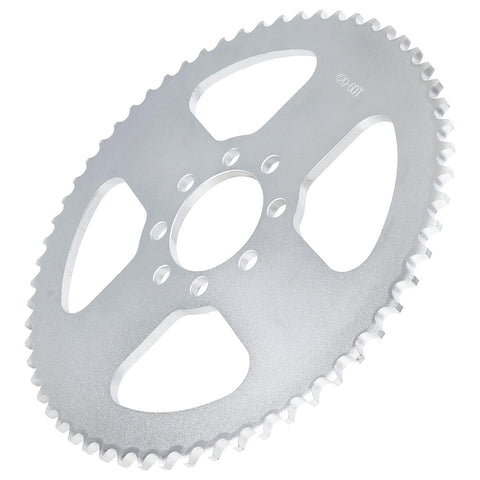 Go Kart Sprocket Sixty Tooth For 40 41 420 Chain With Two One Eighth Inch Bore And Eight Hole Mount Heavy Duty Powersports Sprocket For Mini Bike Go Kart And Weekend Racing Builds