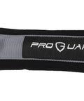 Close-up of gray 2-inch strap with padded shoulder from Gray 4 Point Harness With 2 Inch Straps Universal UTV Off Road Harness Kit.