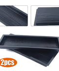 2 Pack Concrete Molds For DIY Garden Stepping Stones Wood Look Paving Molds Plastic Molds For Outdoor Paths Easy To Use Durable Concrete Casting Molds 59.5 By 19 By 4.5 Cm