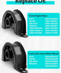 Front Right Engine Motor Mount For Honda Civic Integra Crv 1992 To 2001 Heavy Duty Vibration Damper direct view.