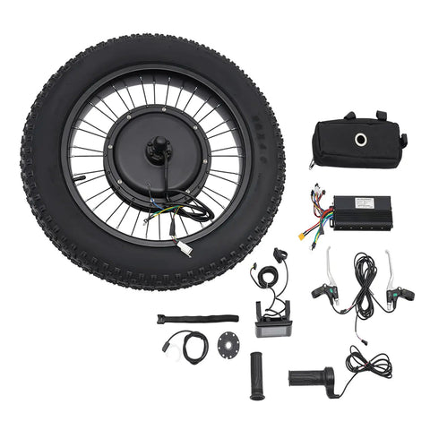 electric bicycle kit 1500w 20 Inch Fat Tire Electric Bike Conversion Kit, DIY ✓