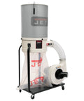 Vortex Cone Dust Collector With 2 Micron Canister Filter And 1.5 HP Motor, Dual Voltage 115 230V Single Phase on wheels