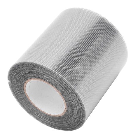 Roll of Window Screen Repair Tape 80mm By 9.15m Transparent Self Adhesive Mesh Patch For No Fuss Quick Fix On All Screens