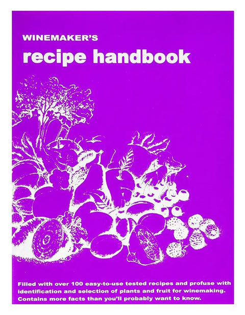 Winemaker's recipe handbook for 1 Gallon Fruit Wine Making Kit Upgrade With Mini Auto Siphon Includes Recipe Book And Step By Step Instructions Hydrometer Test Jar Optional No Fuss Glass Or Plastic Carboy Choice Easy Home Brew Setup For Beginners