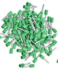 A Sweet 1000 Piece Insulated Ferrule Kit Crimp Terminals For Stranded Wire Copper Cord End Connectors With Heat Resistance And Electrical Pin Terminals Perfect For Auto And Industrial Wiring Projects To Keep Things Secure, green ferrules