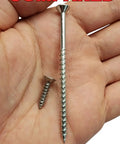 Reinforced Door Screw Kit With 3 Inch Long Hardened Screws And Screwdriver Bit For Strike Plates Deadbolt Plates And Hinges