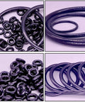 Pro Grade Nitrile O Ring Seal Gasket Kit DIY Friendly Assorted Sizes From 5mm To 420mm For Plumbing Automotive Industrial Equipment 1 To 10 Pieces Great For Sealing Leaks And DIY Projects, black nitrile O rings assorted sizes
