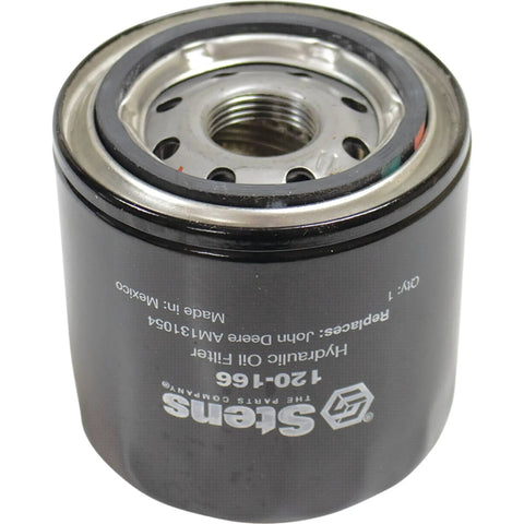Hydraulic Oil Filter 120-166 Replacement OEM-Grade For John Deere Tractors And EZTrak ZTrak Series, black with threaded center