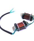 Direct Replacement Coil 855944T01 For Mercury Mariner Outboard Engine 8HP 9.9HP Replaces OEM 855944T01 shown with wires.