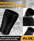 Table Saw Vacuum Adapter That Lets You Hookup The Two And A Half Inch Table Saw Outlet To A One And Seven Eighths Inch Shop Vac Hose