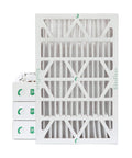 Dope MERV 10 HVAC Air Filter For AC And Furnace, 4 Inch Deep, Fits 16x25x4 Ducts, Actual Size 15.5 x 24.5 x 3.75 Inches, Box Of 4
