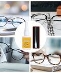 Eyeglasses Repair Adhesive Kit With Precision Nozzle For Metal Frames Pro Grade Instant Bond Glue Clear Finish Invisible Fix For Glasses Fast Dry Durable Easy Application For Professionals And Teens