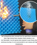 Flame testing Solid Knockout Acoustic Foam Panels For Sound Proofing Walls And Noise Reduction Recording Studio Egg Crate Tiles.